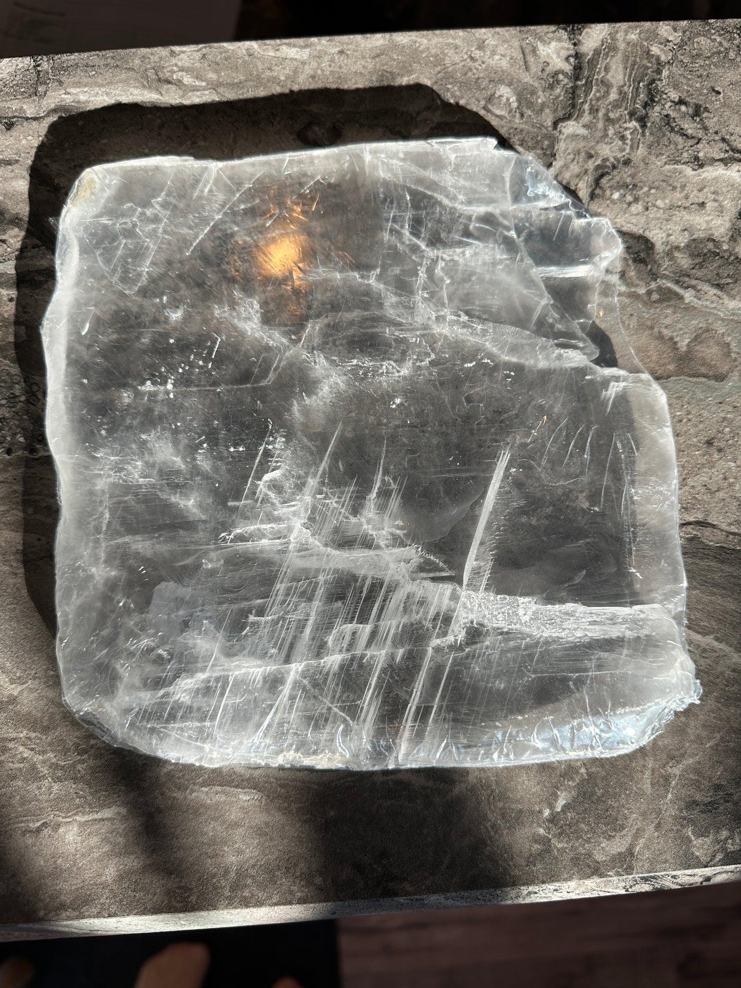 Selenite Plate