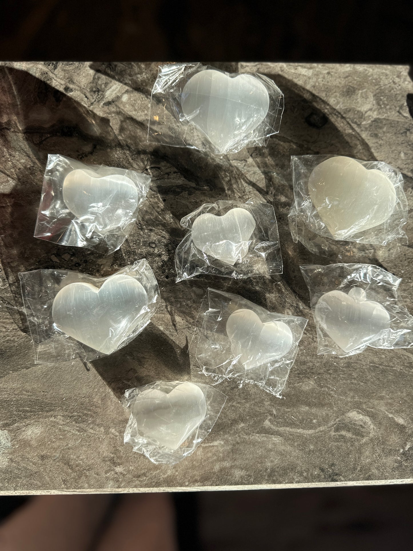 Selenite Heart