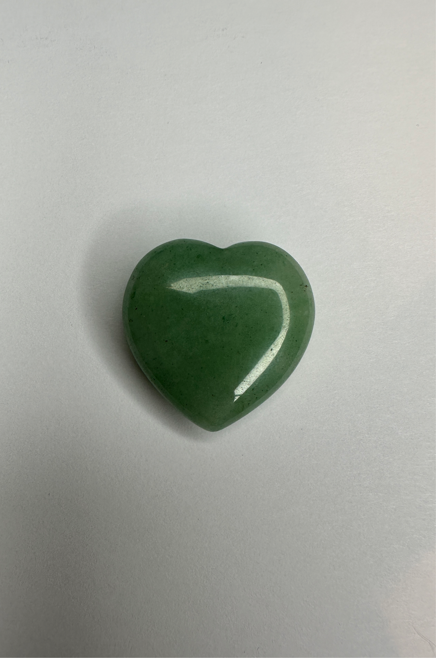 Green Aventurine Heart