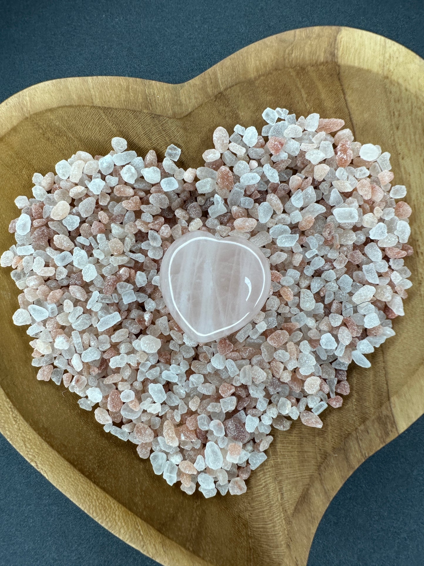 Rose Quartz Heart