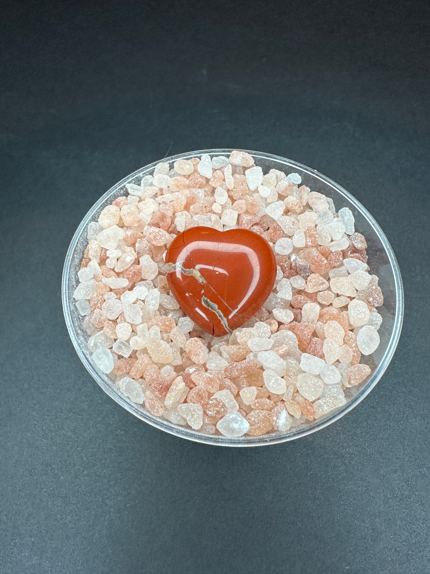 Mini Red Jasper Heart