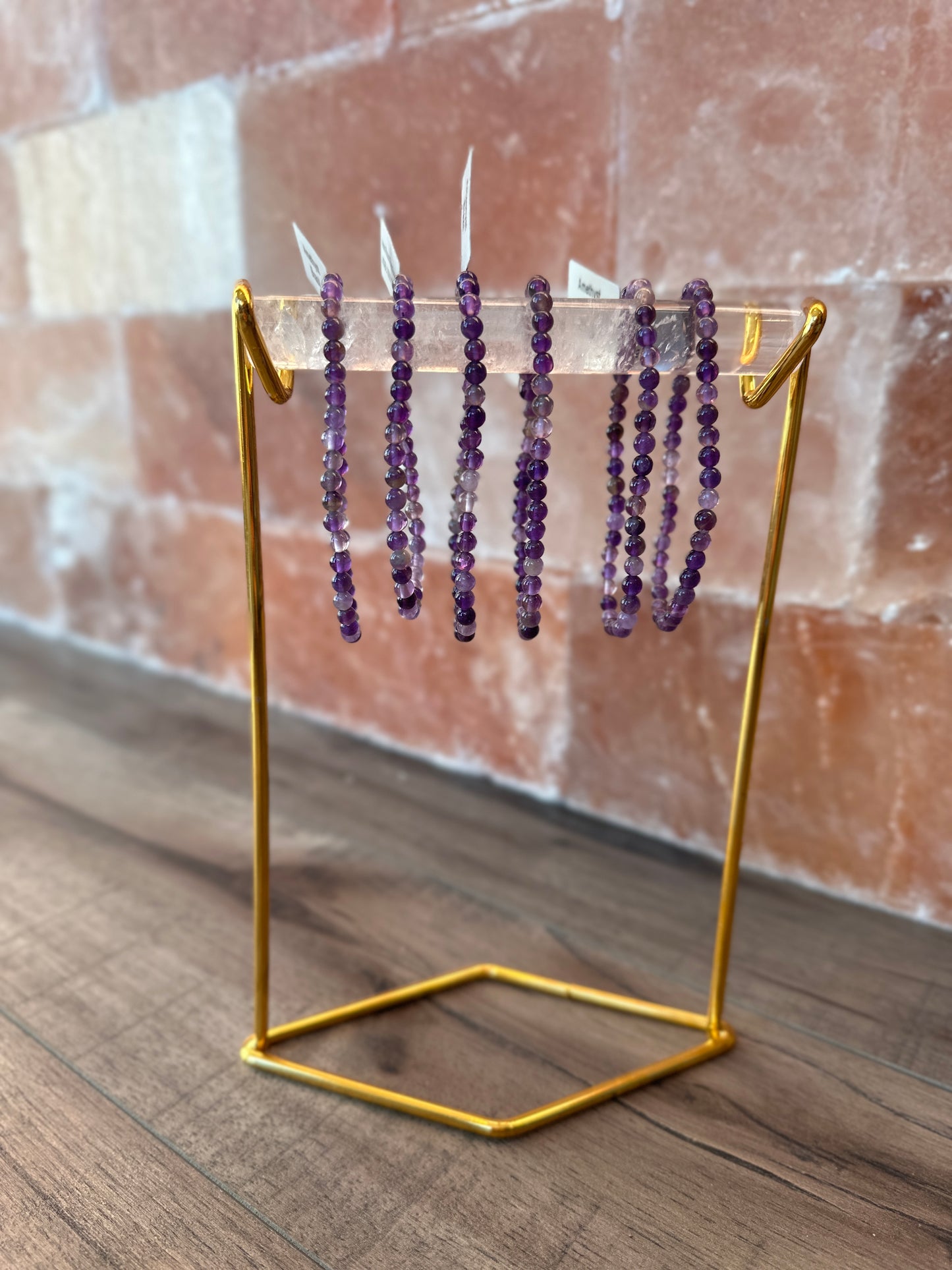 Brazilian Amethyst Bracelet (Small Bead)