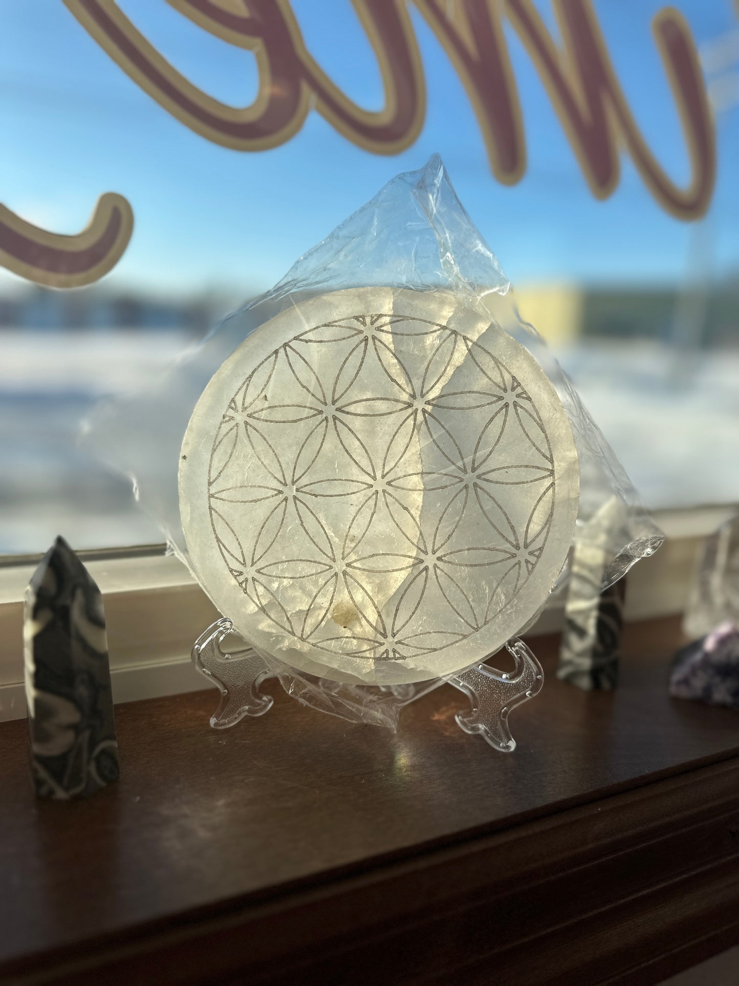 Selenite Charging Plate (Large)