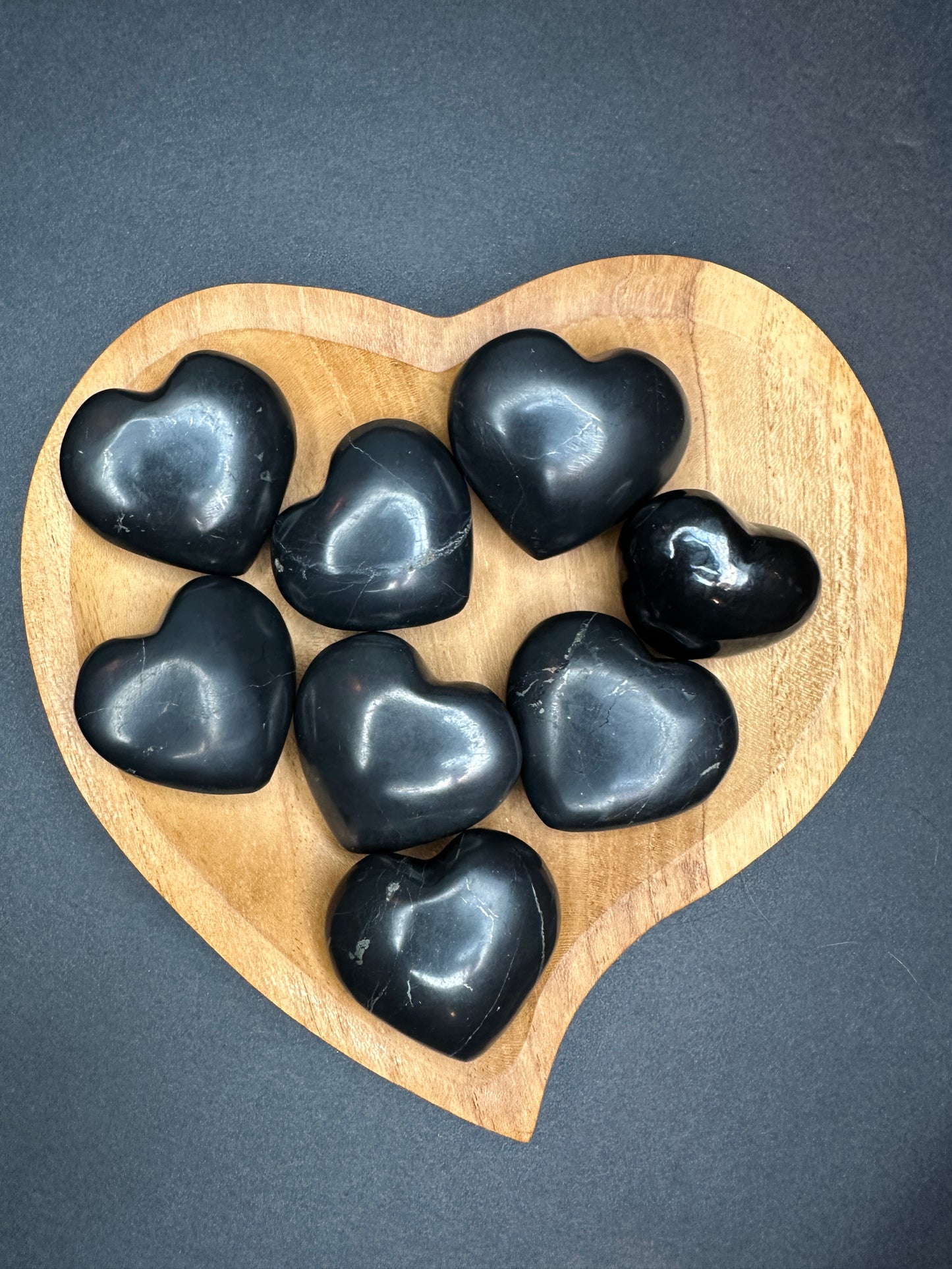 Shungite Heart