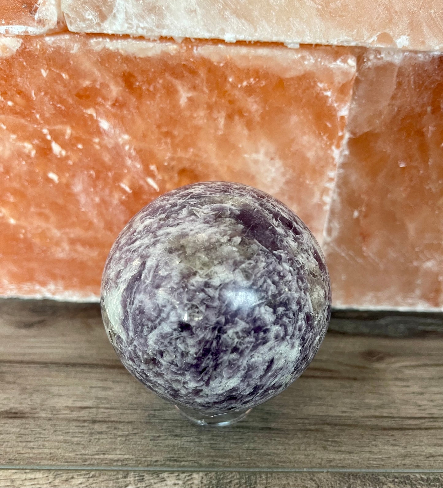 Lepidolite Sphere