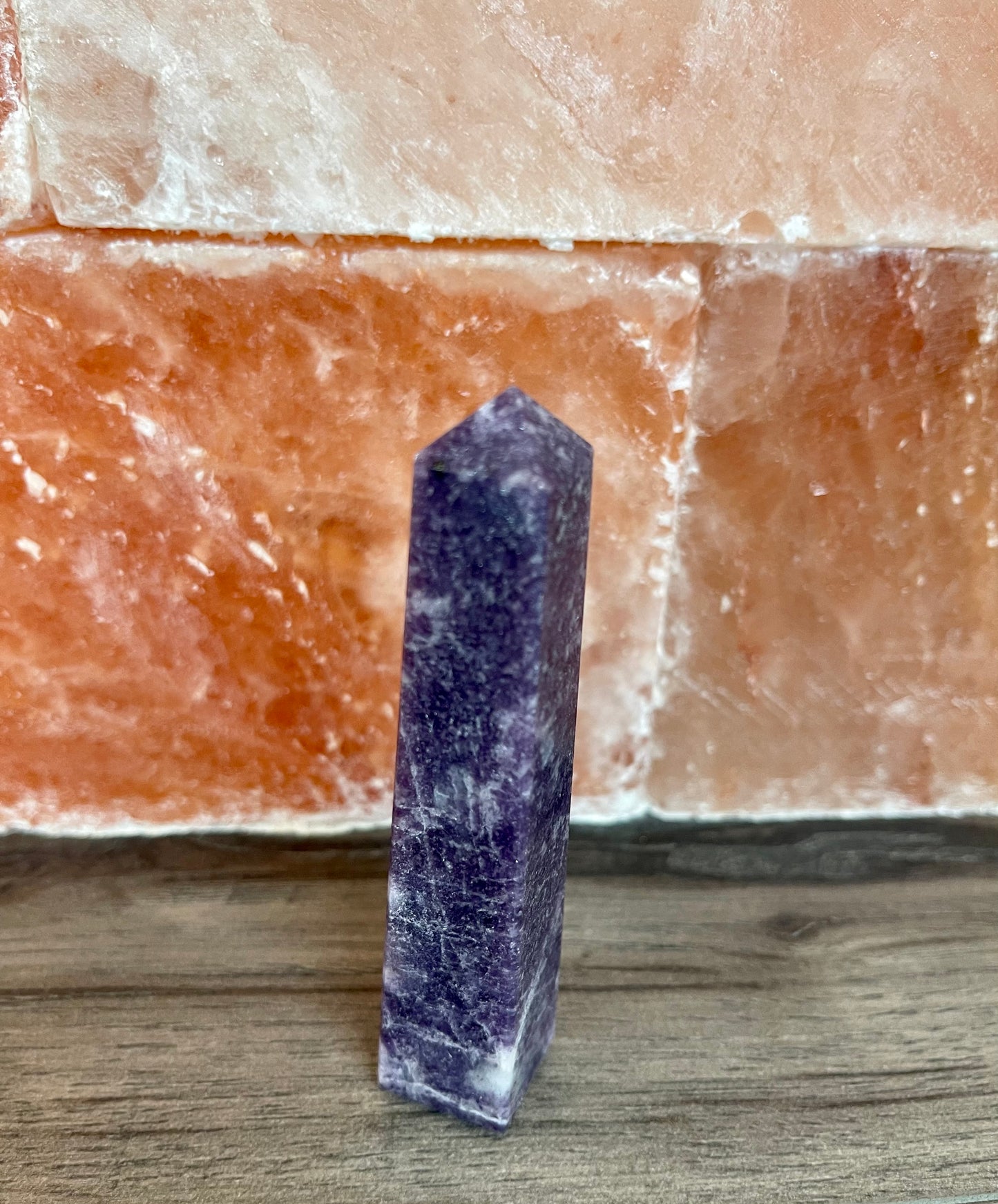 Lepidolite Obelisk