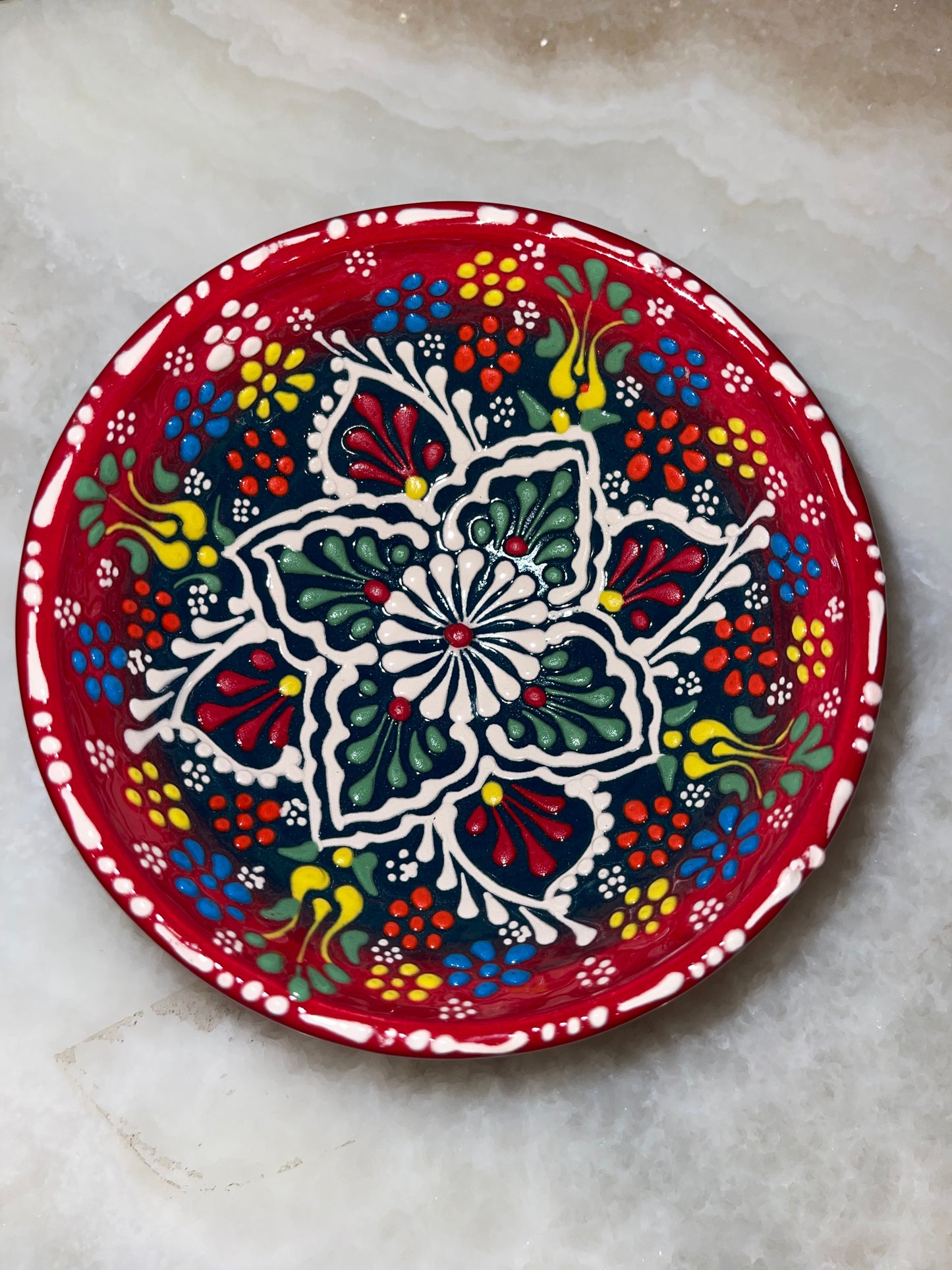 Hand-Painted Dish / Bowl