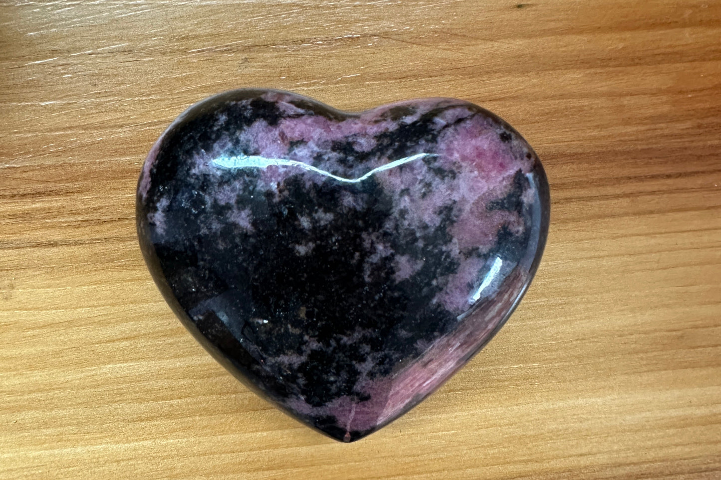 Rhodonite Heart