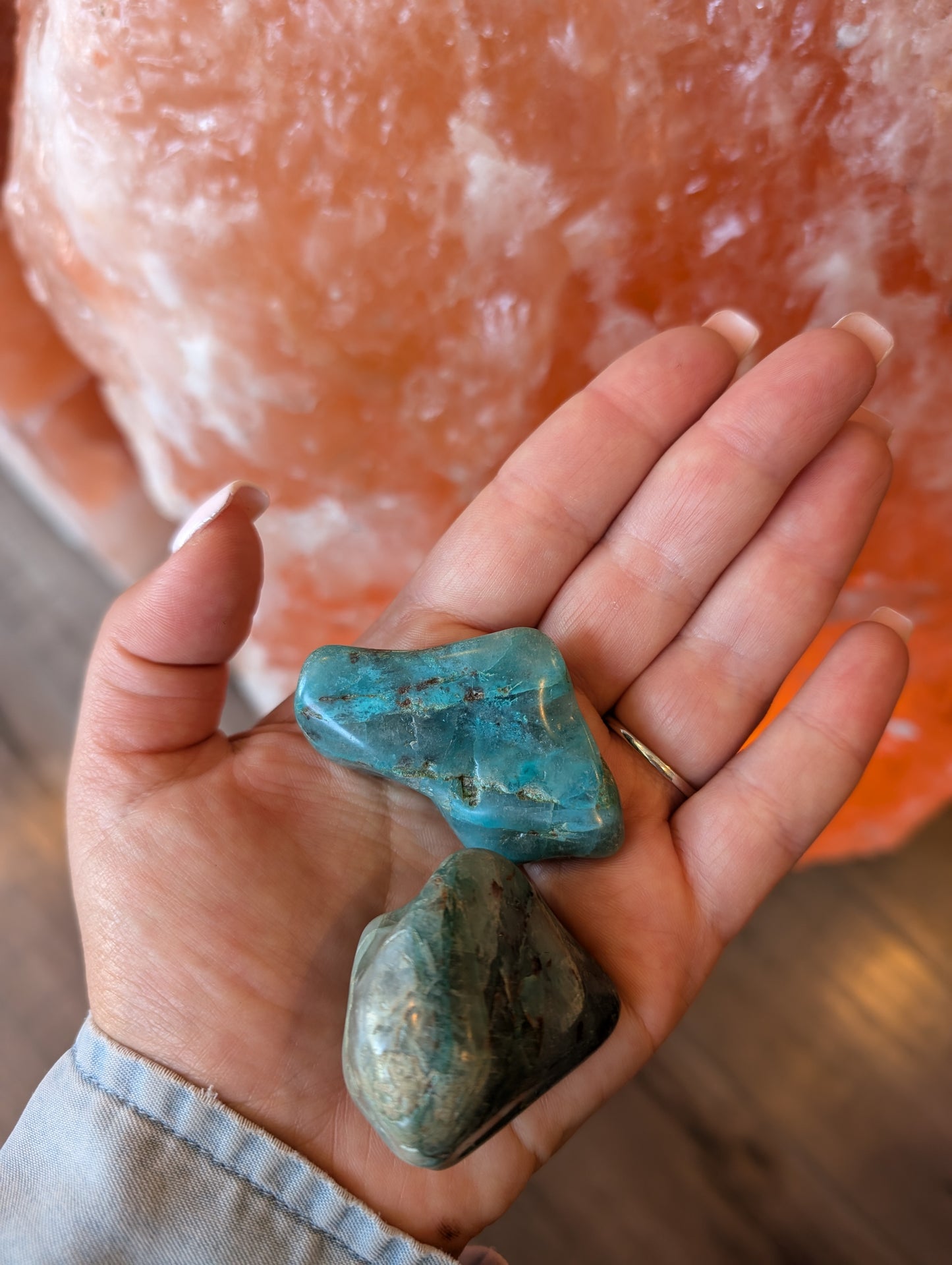 Lemurian Blue Calcite Tumble