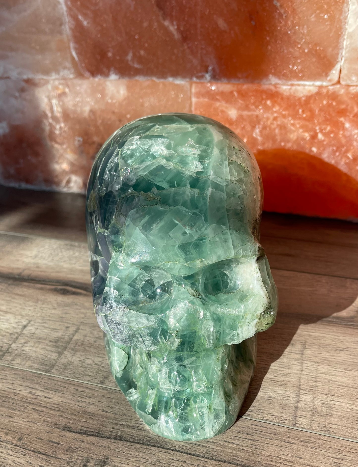 Fluorite Skull