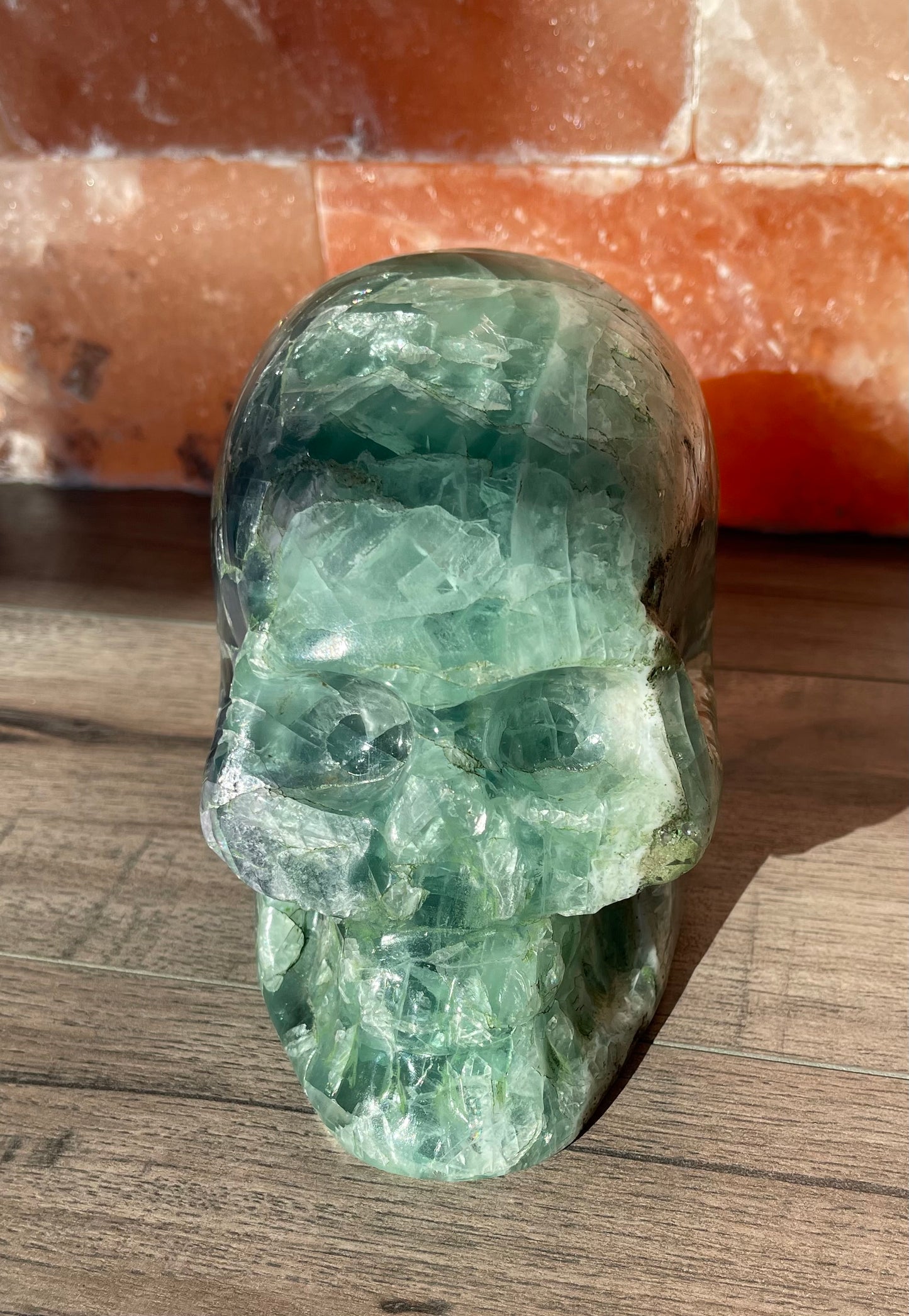 Fluorite Skull