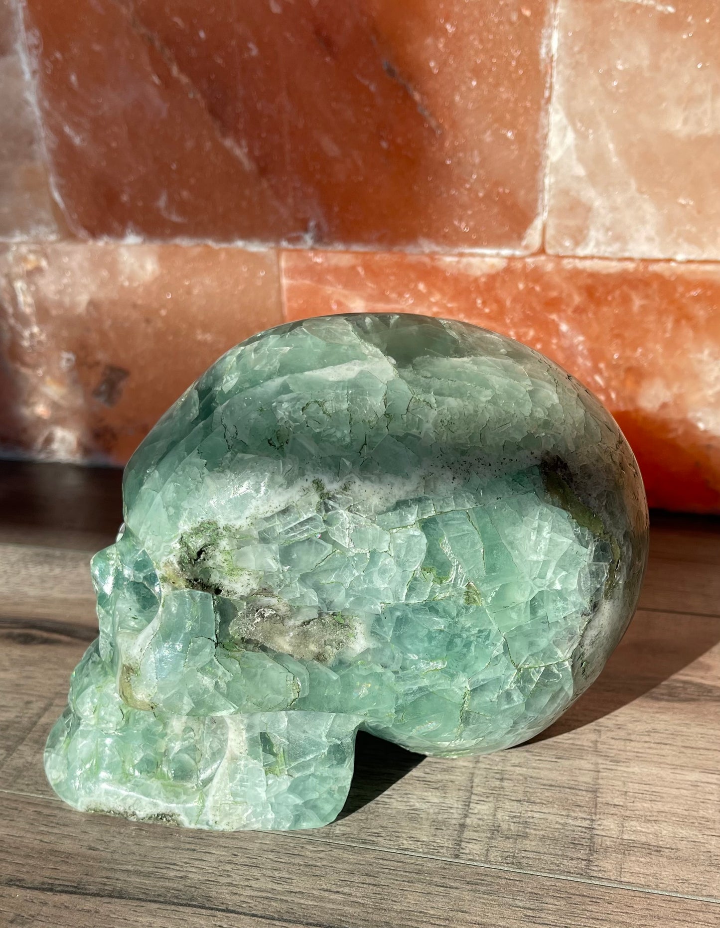 Fluorite Skull