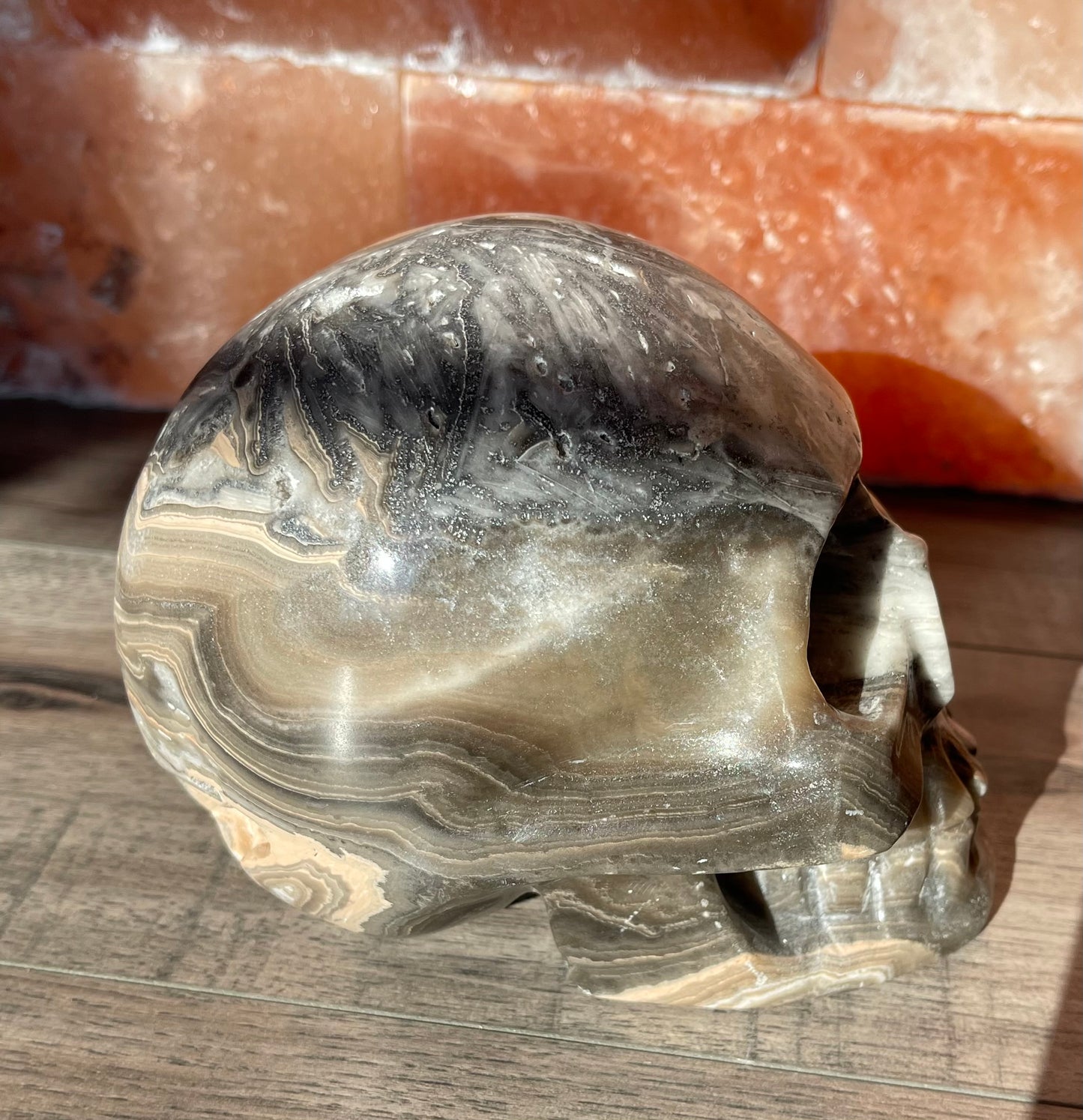 Mexican Onyx Skull