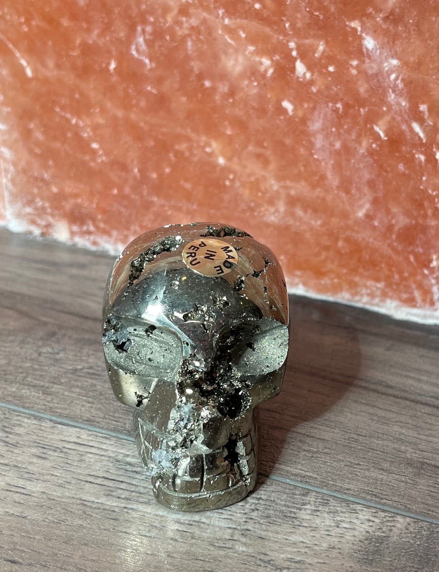 Pyrite Skull