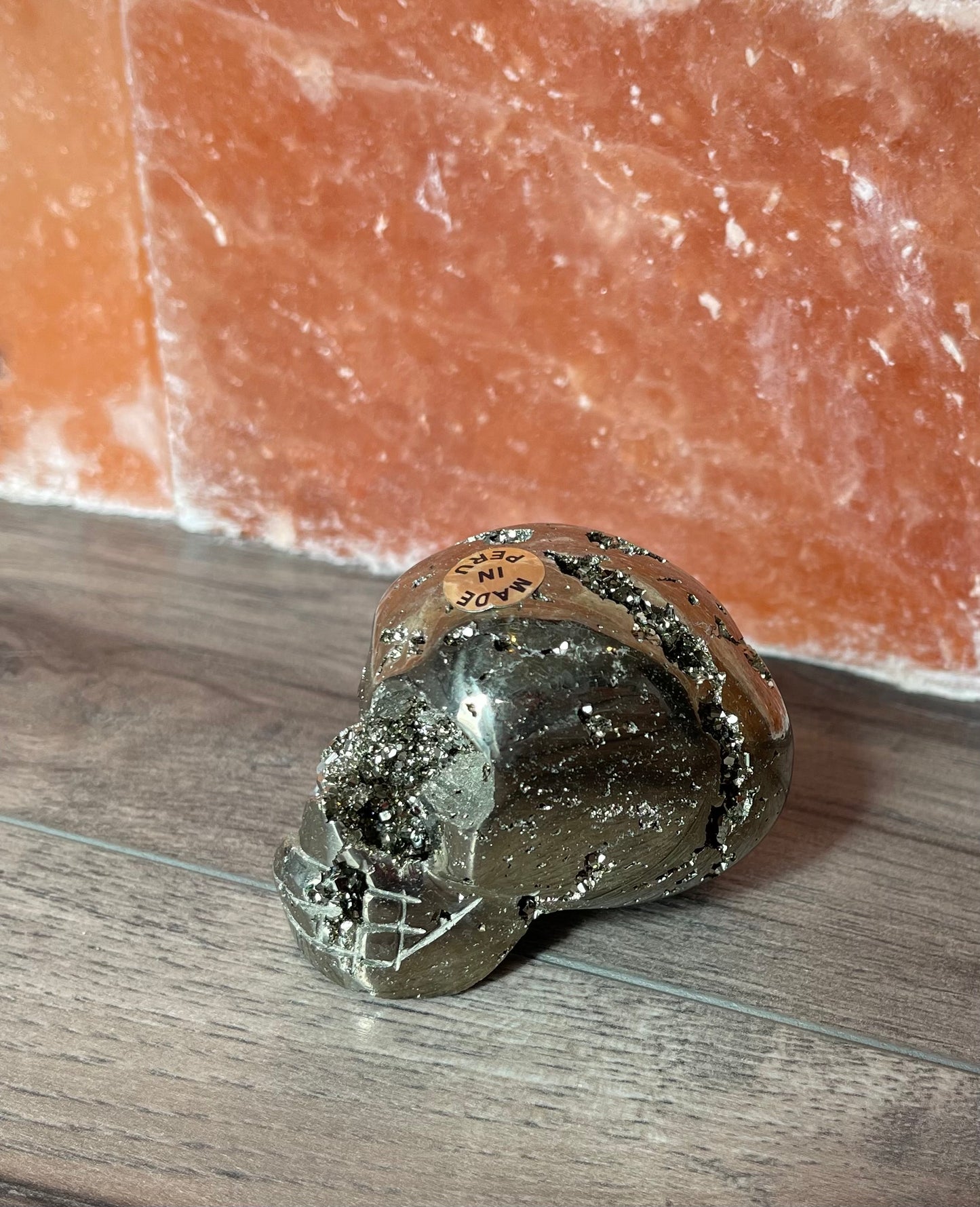Pyrite Skull