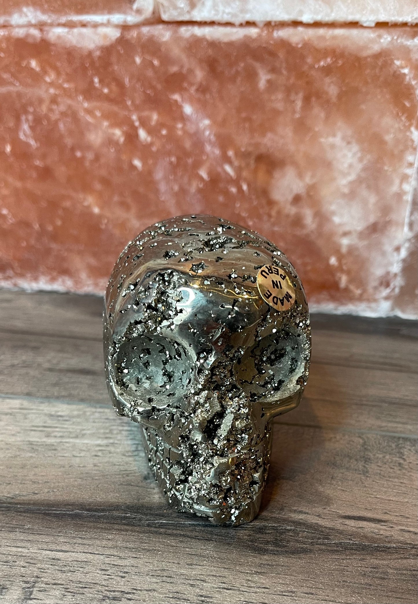 Pyrite Skull