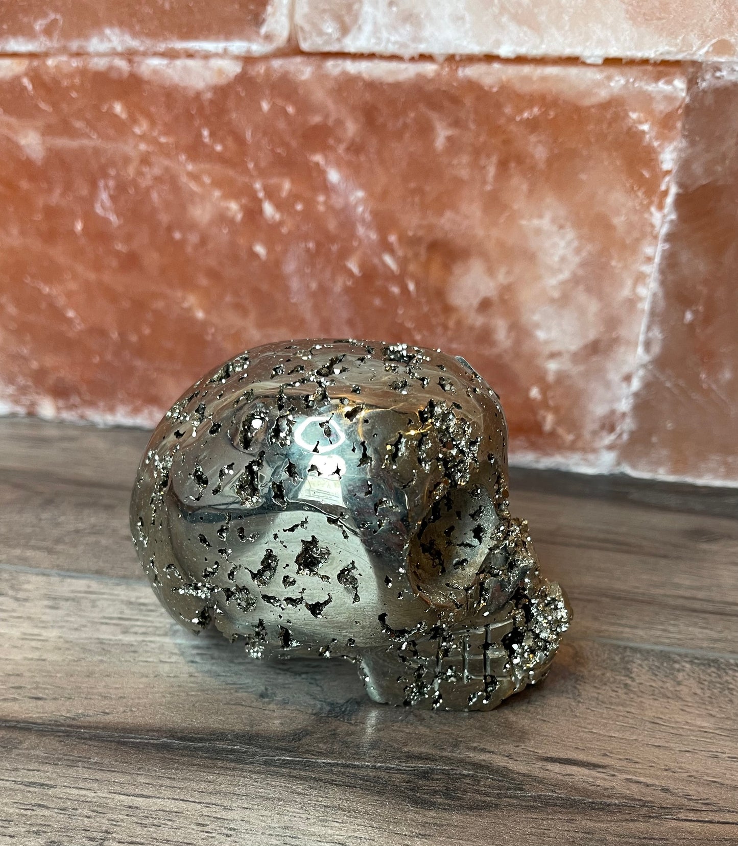 Pyrite Skull