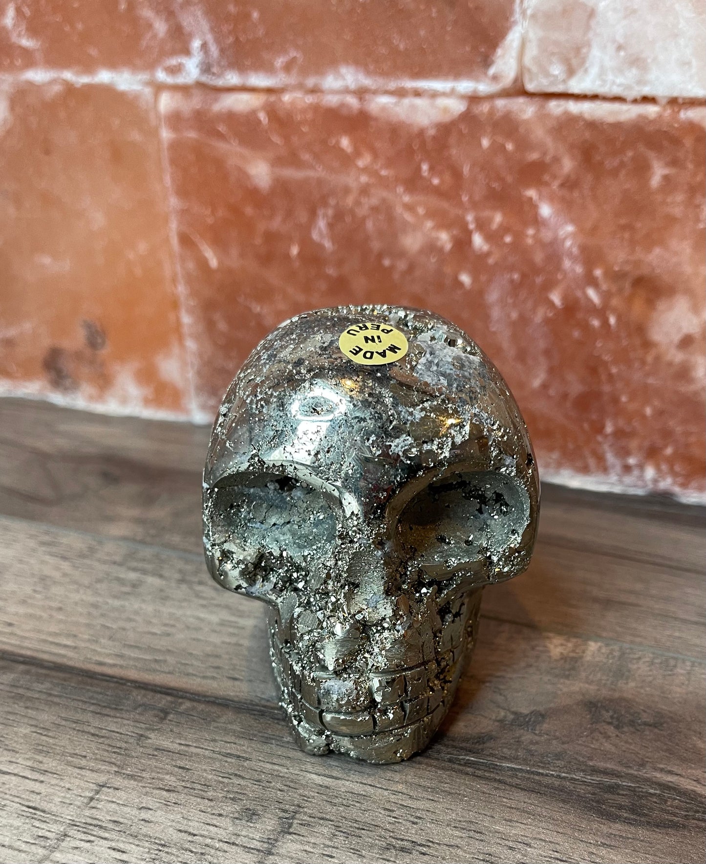Pyrite Skull