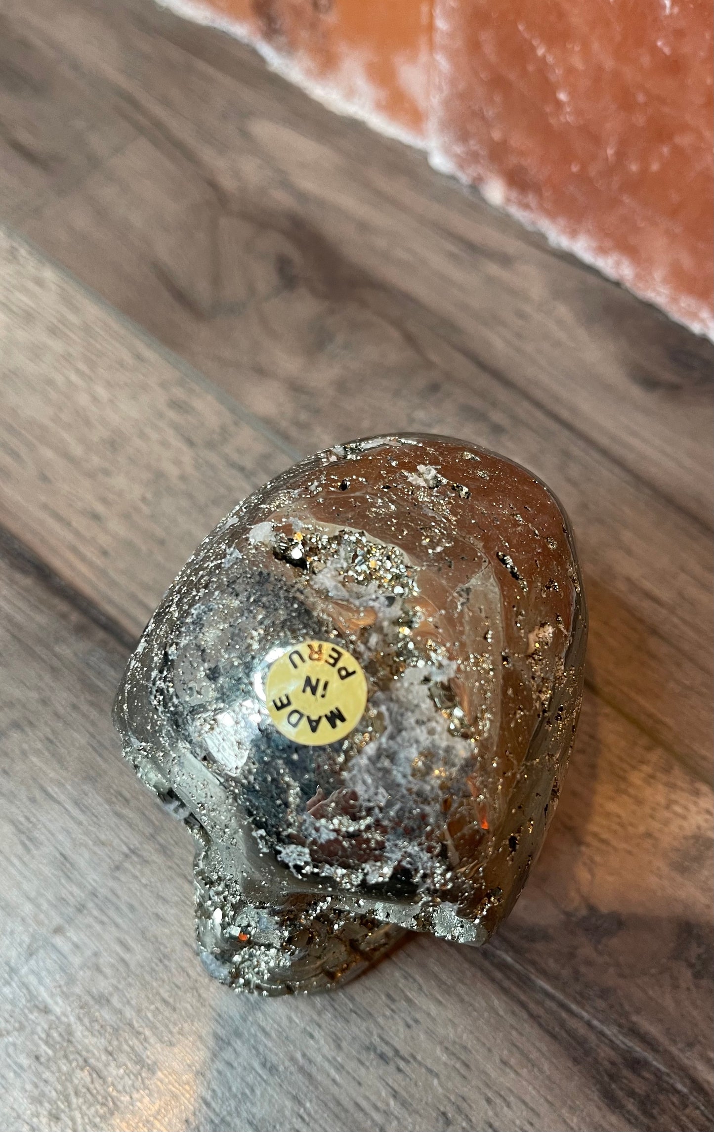 Pyrite Skull