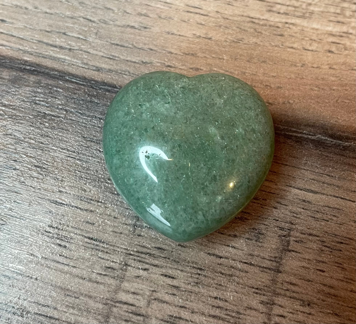 Green Aventurine Heart