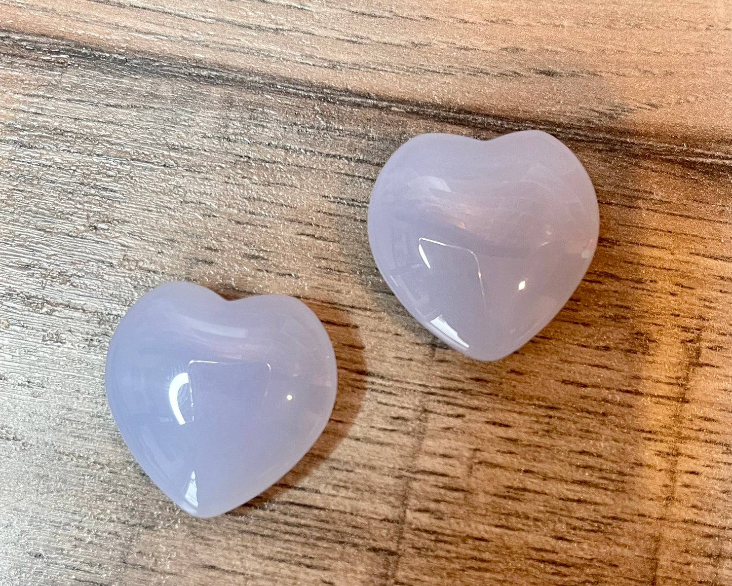 Blue Chalcedony Heart