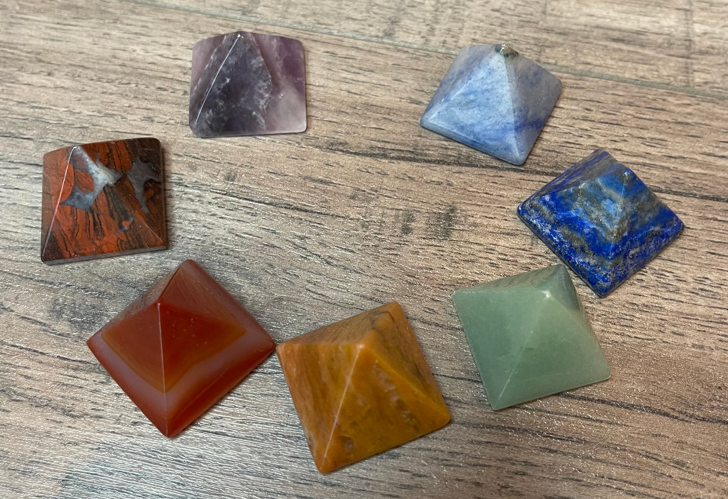 Chakra Pyramid Set