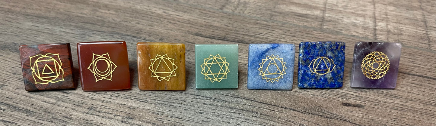 Chakra Pyramid Set