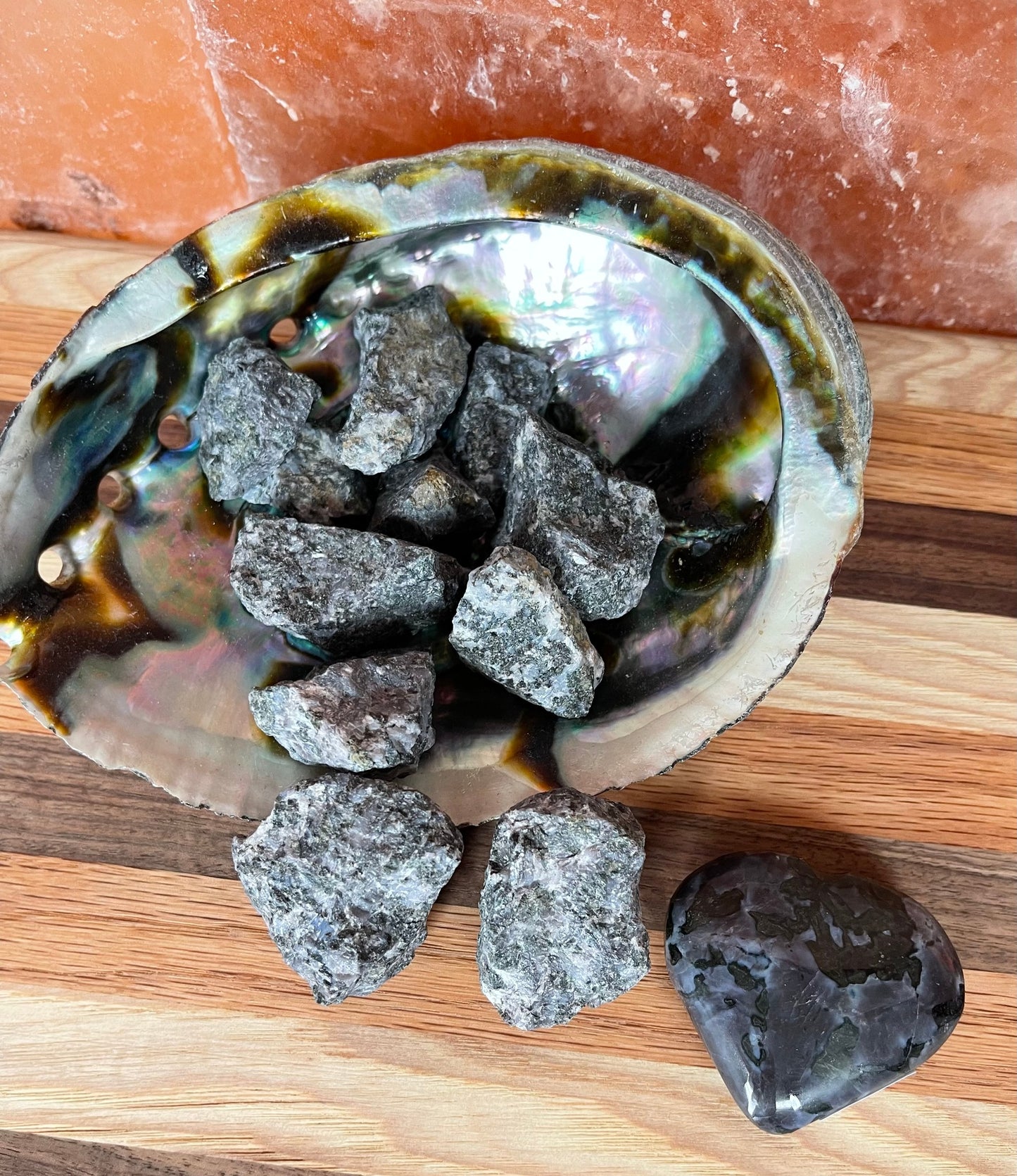 Merlinite / Indigo Gabbro Chunk