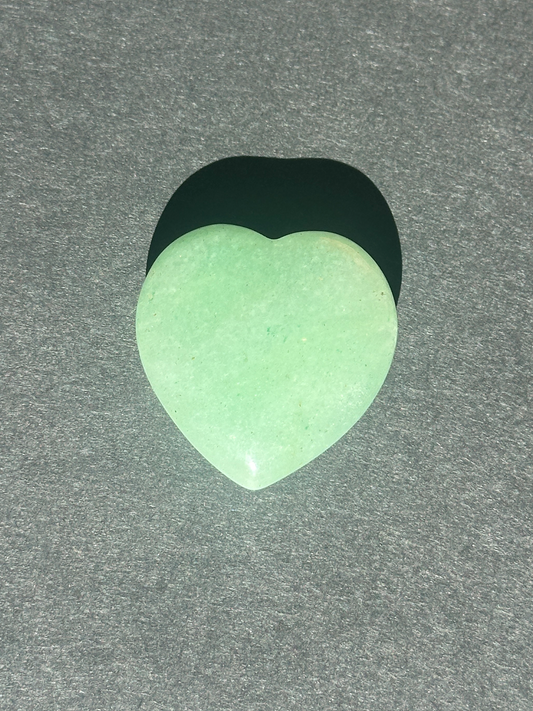 Green Aventurine Heart