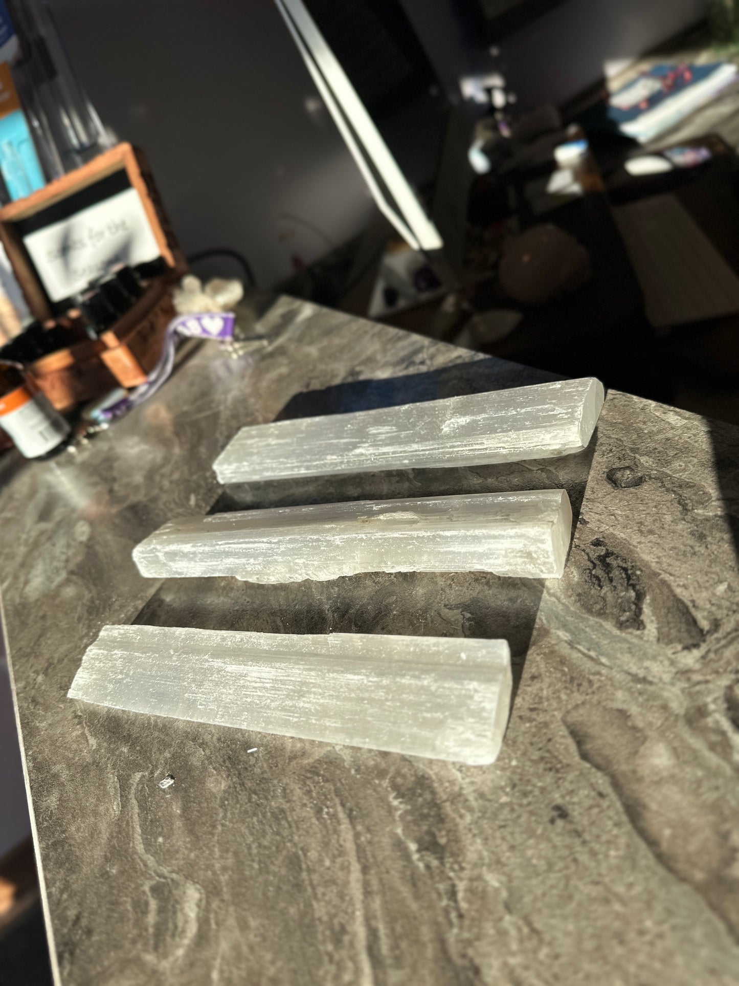 Selenite Bar