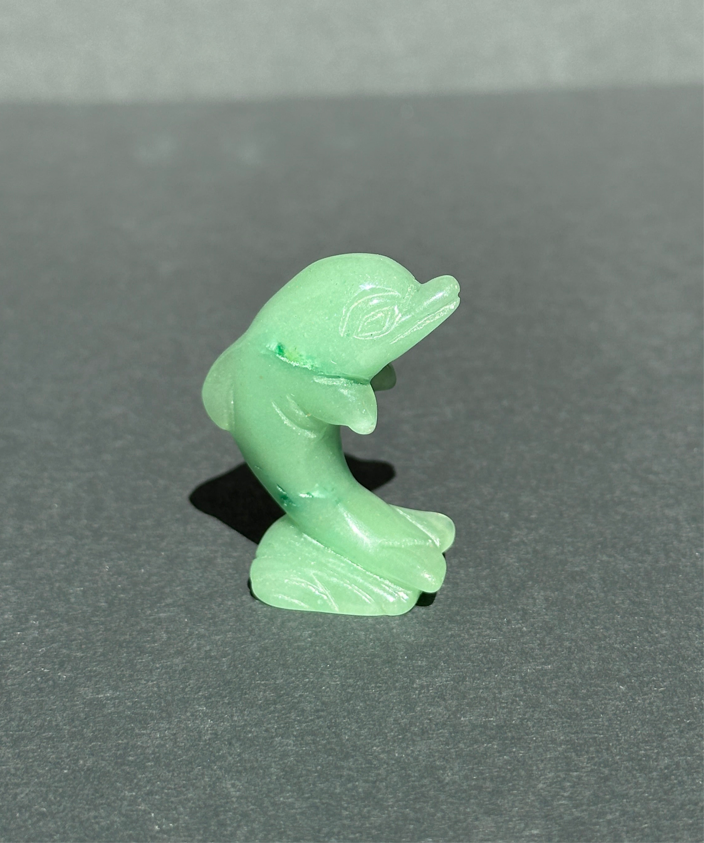 Green Aventurine Dolphin