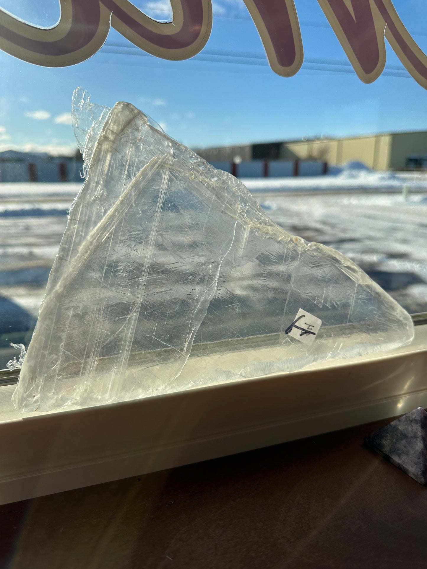 Selenite Plate