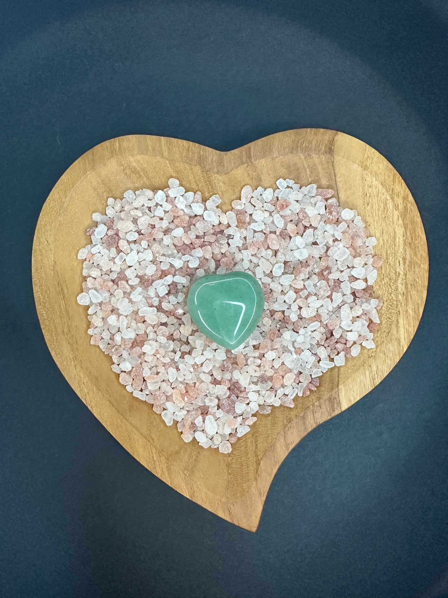 Green Aventurine Heart