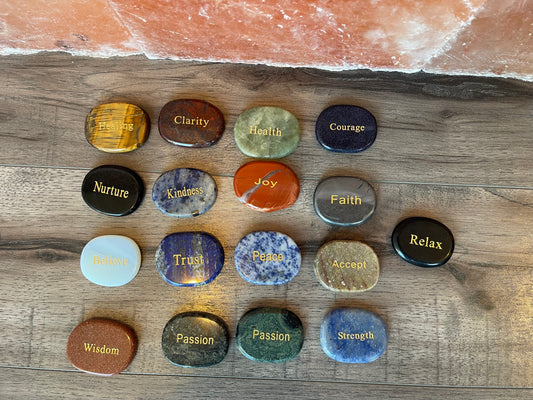 High Vibe Inspirational Pocket Stones