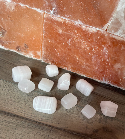 Pink Calcite Tumble (Mangano Calcite)