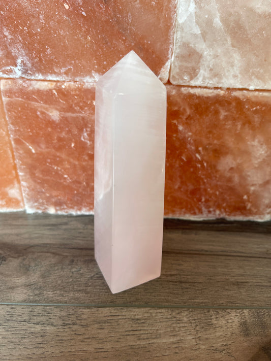 Pink Calcite Obelisk (Mangano Calcite)