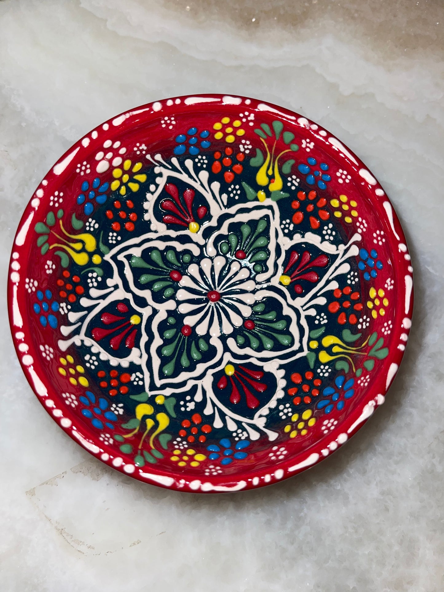 Hand-Painted Dish / Bowl