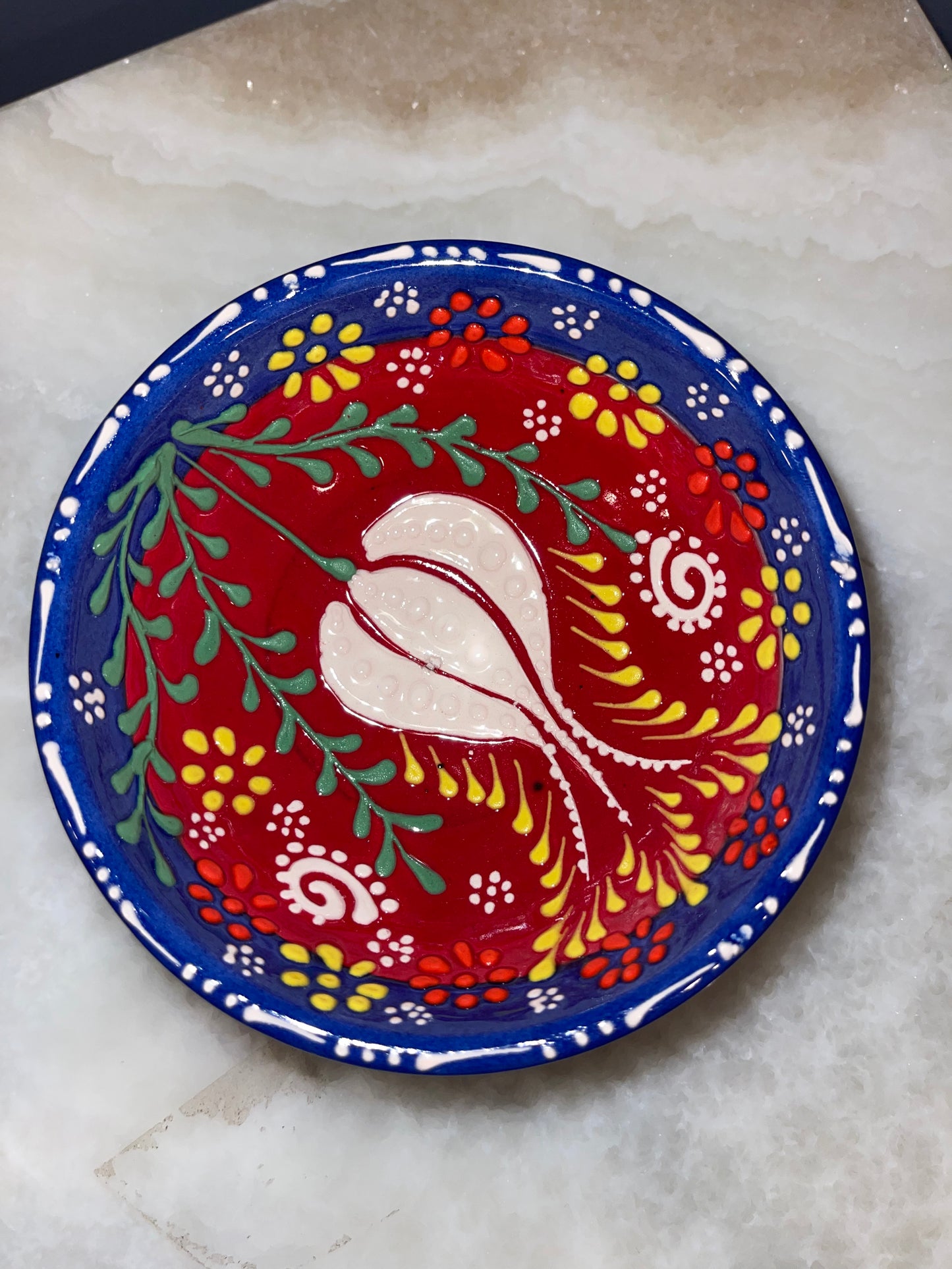 Hand-Painted Dish / Bowl