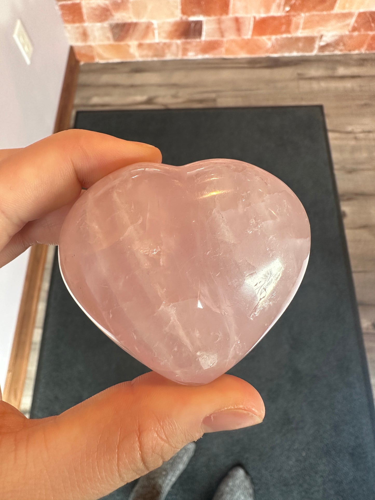 Rose Quartz Heart