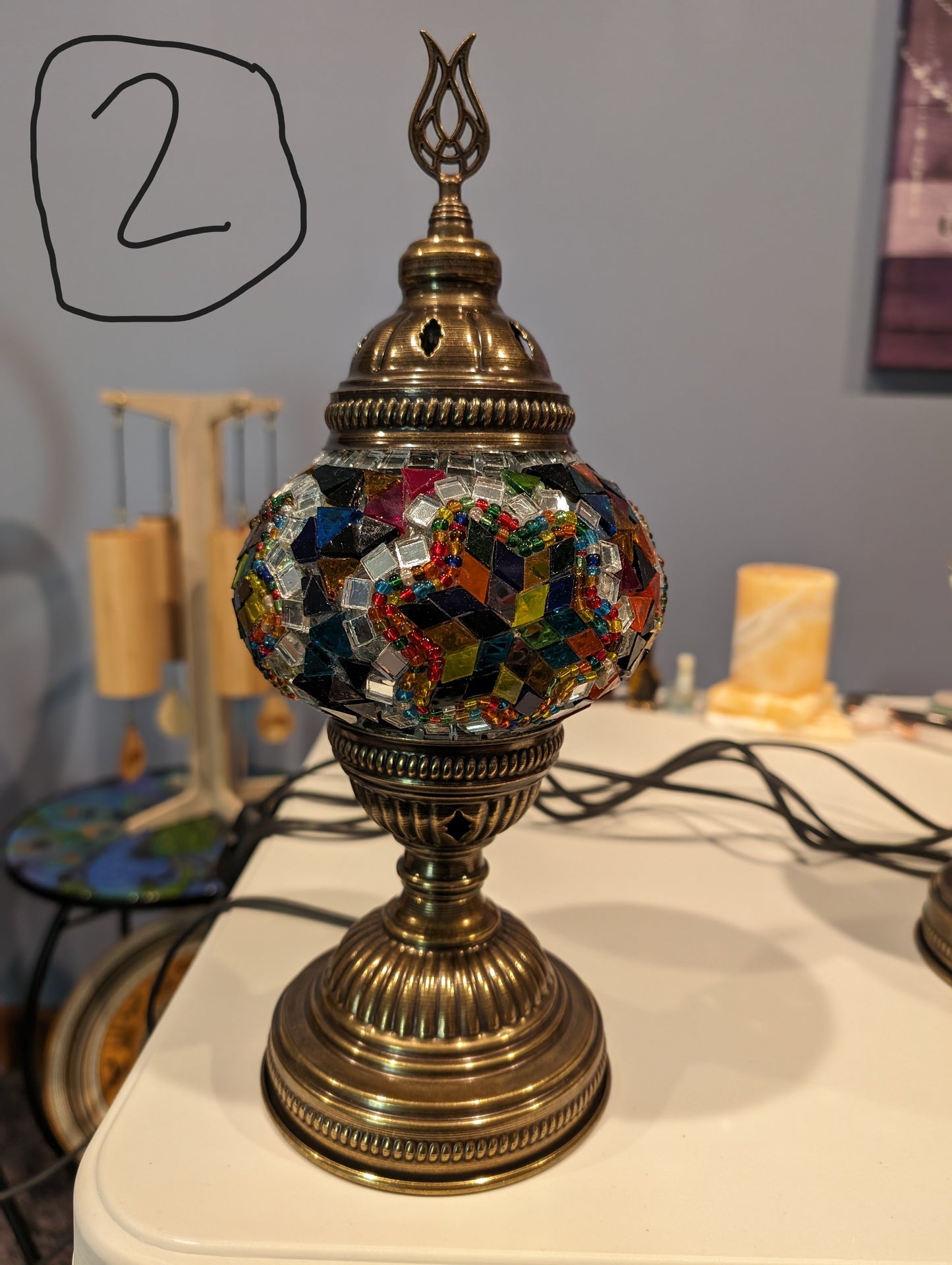 Mosaic Table Lamp