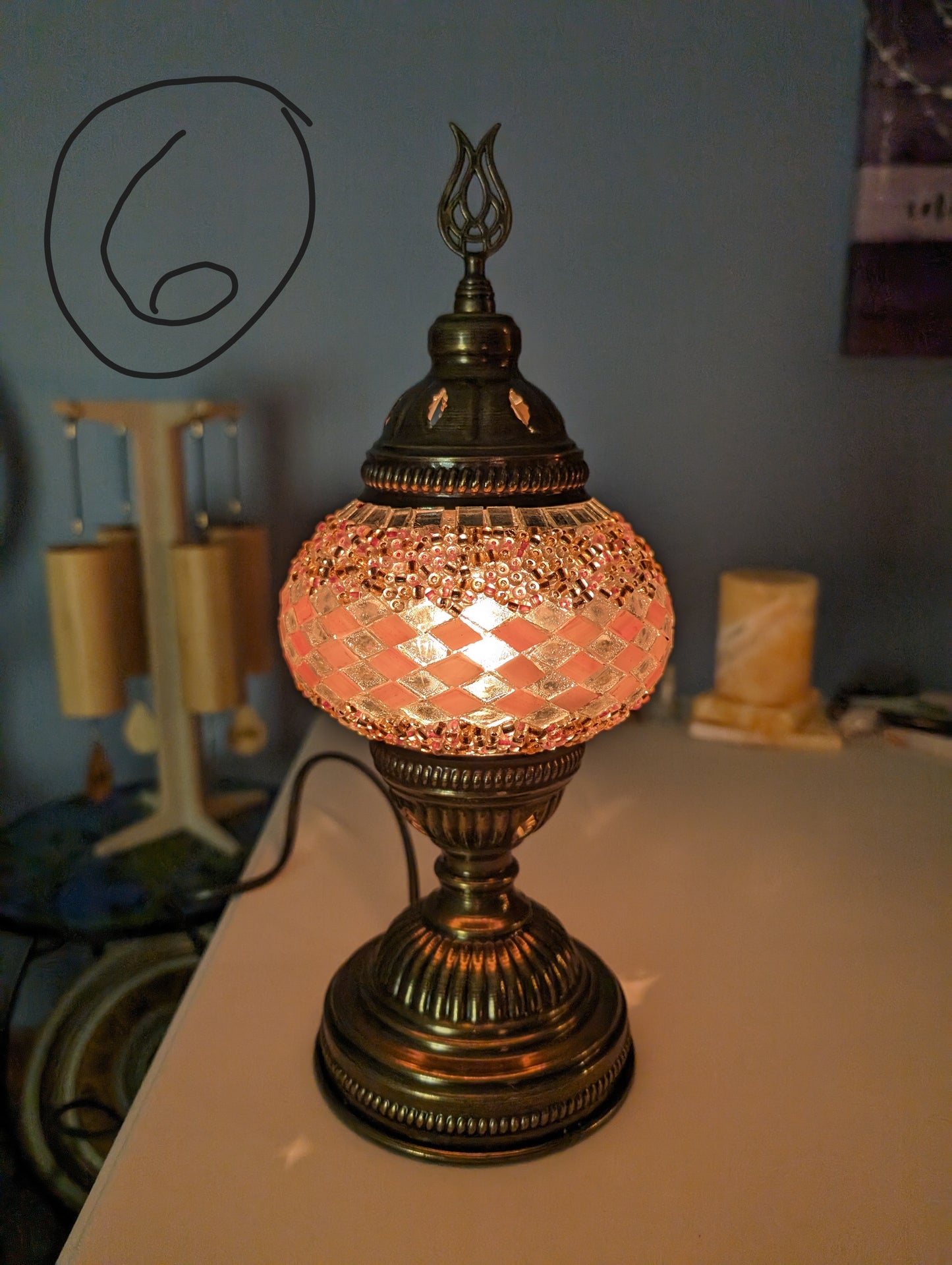 Mosaic Table Lamp