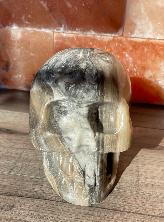 Mexican Onyx Skull