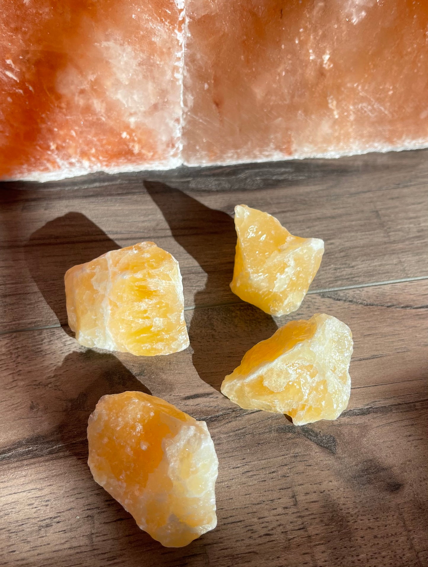 Orange Calcite Chunk