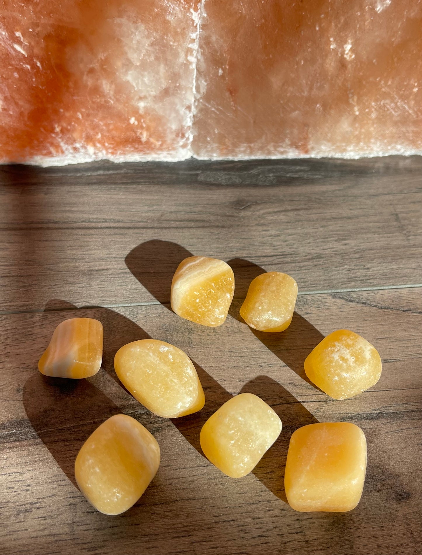 Orange Calcite Tumble