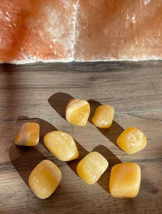 Orange Calcite Tumble