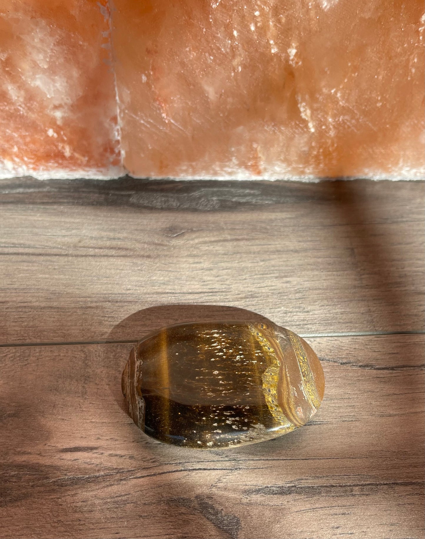 Tiger's Eye Palm Stone