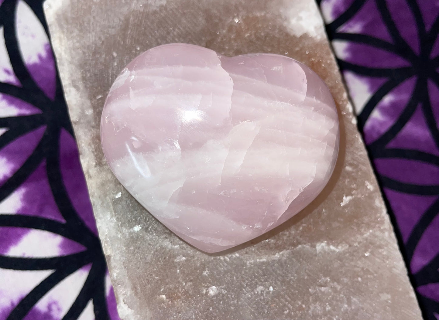 Rose Quartz Heart