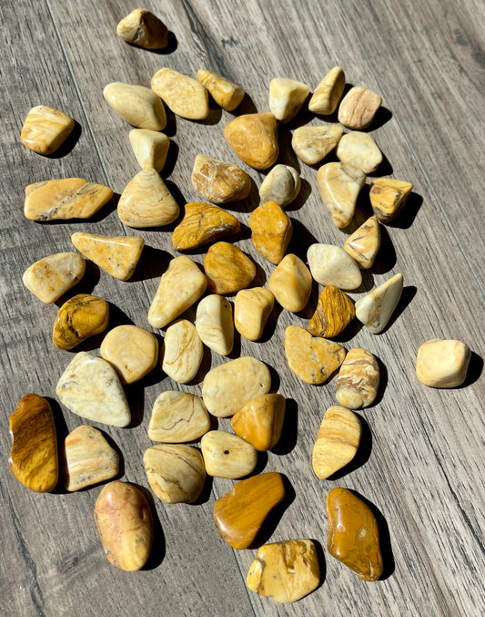 Yellow Jasper Tumble