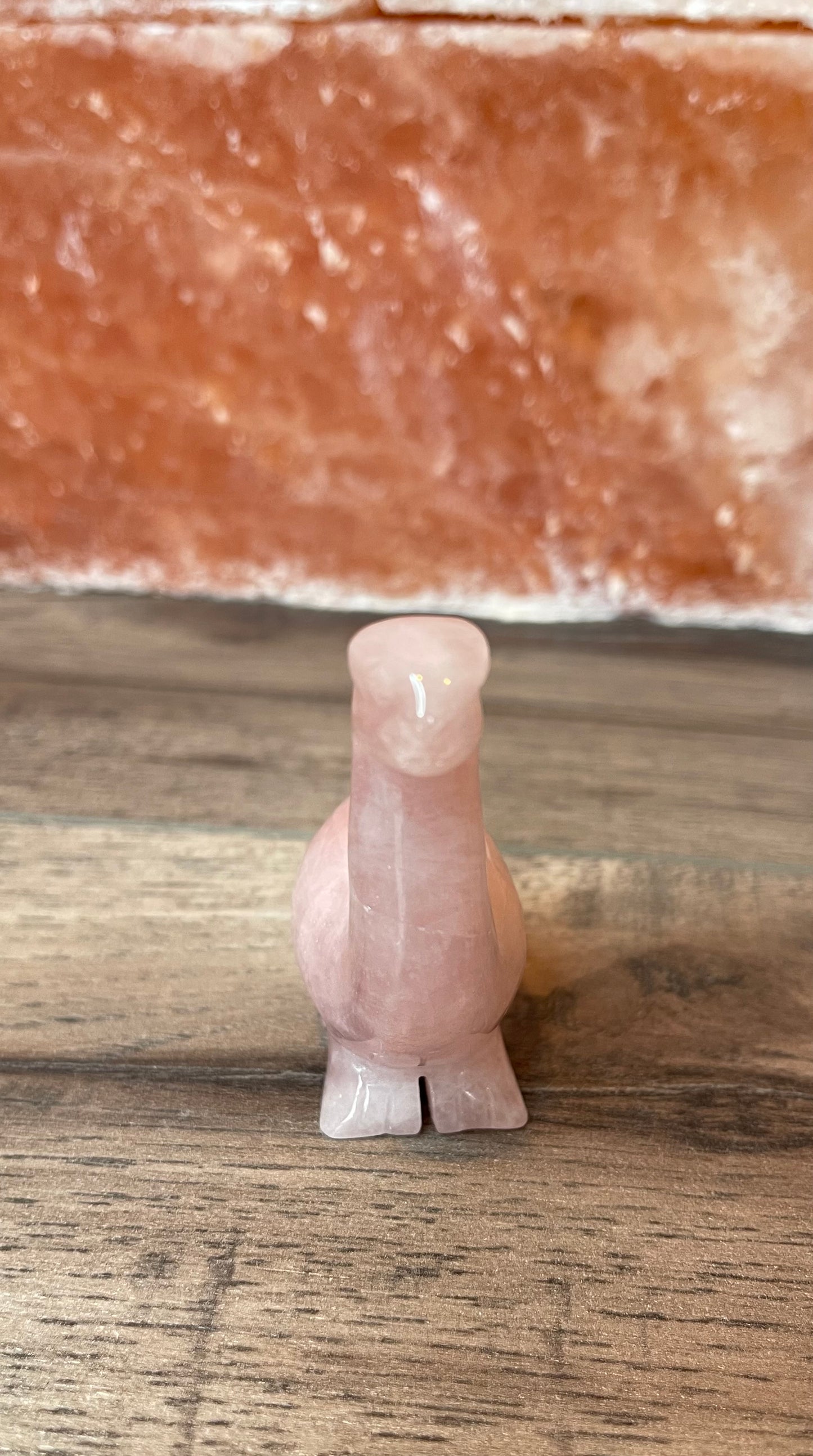 Rose Quartz Dinosaur