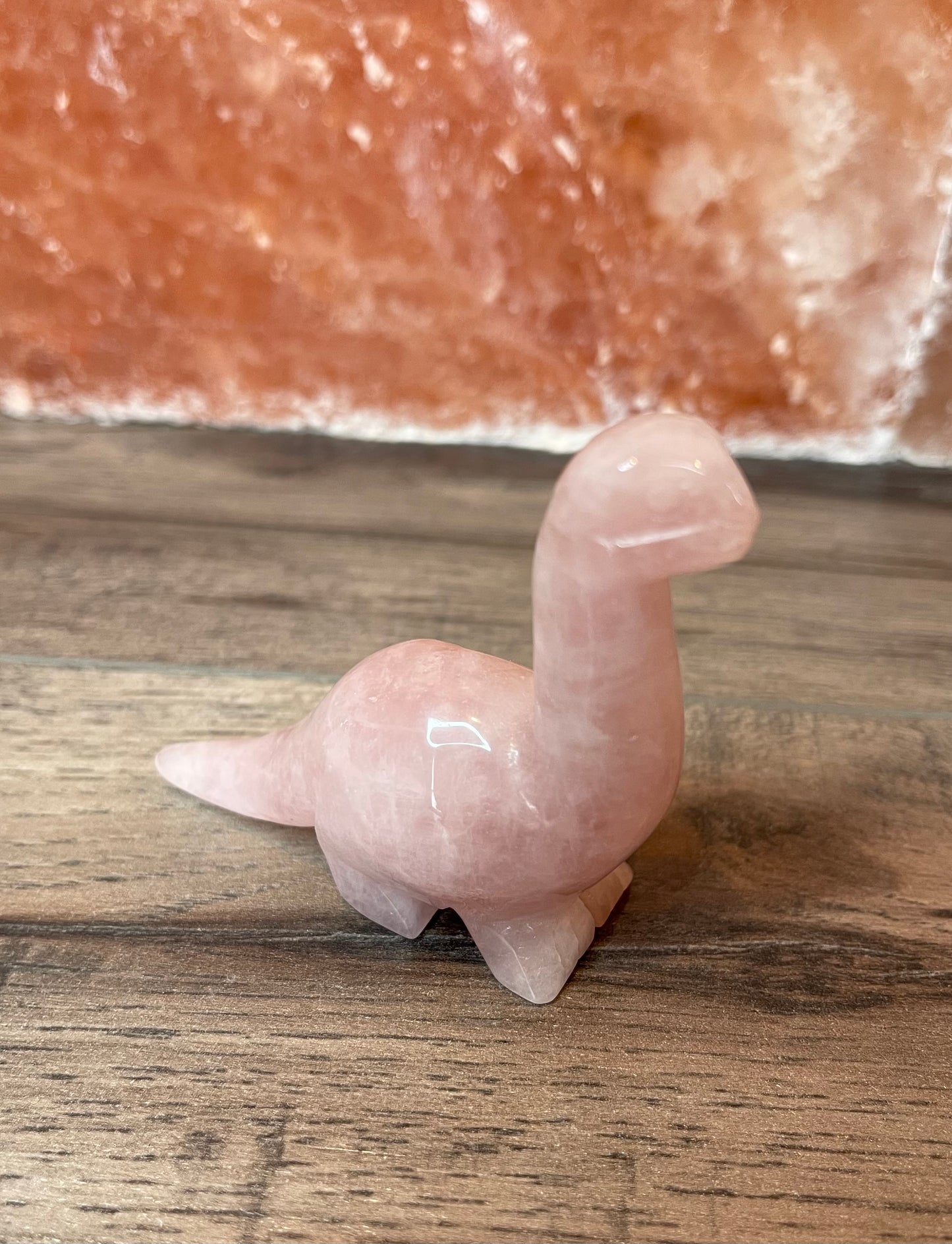 Rose Quartz Dinosaur